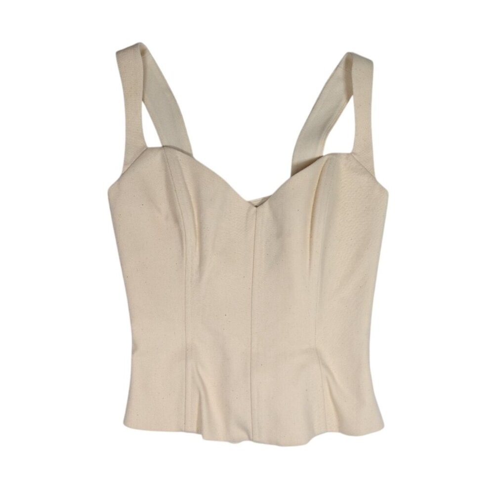 Mirror Palais Bustier in Beige